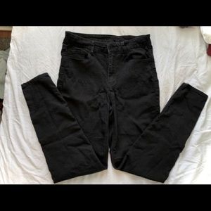 F21 Black high waisted jeans